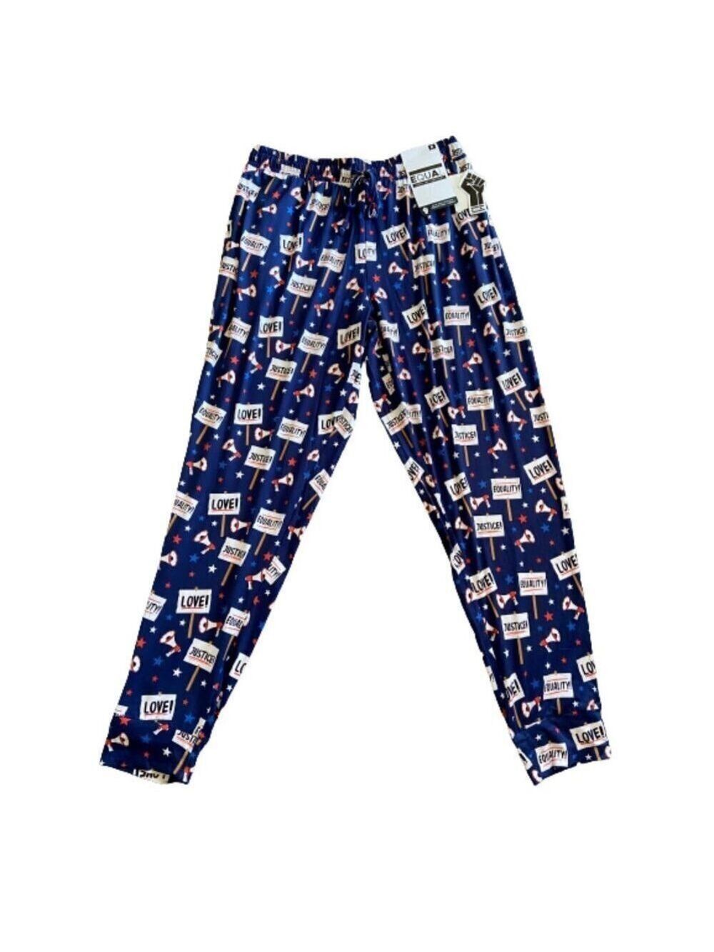 EQUAL Stand for Something Social Justice Collection Pajama Pants Size Me…
